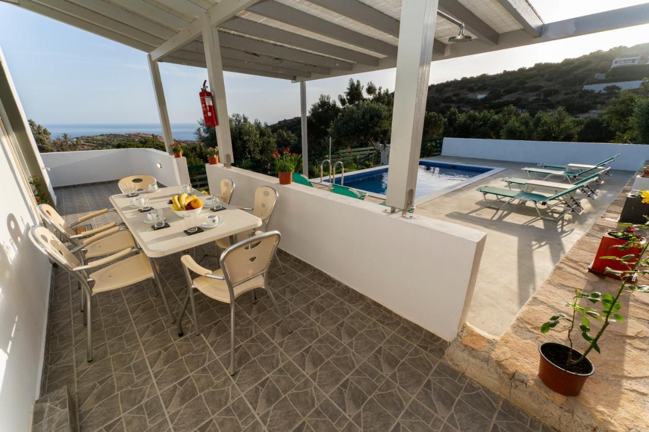 Villa Galini House Triopetra Esterno foto